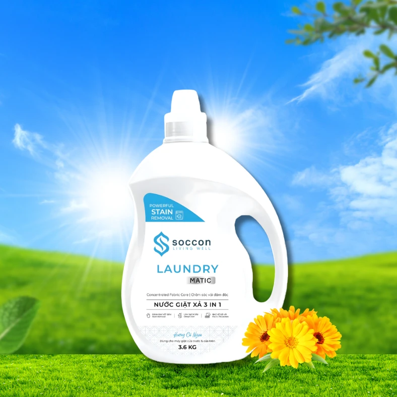 Nước giặt xả hương cá ngựa